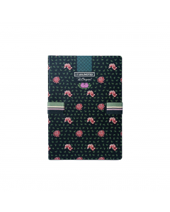 MAKE NOTES Notebook A5 * Cover With Ribbons * Rounded Corners * 96 Sheets 80 Grs * Costumized Ruled Interior 