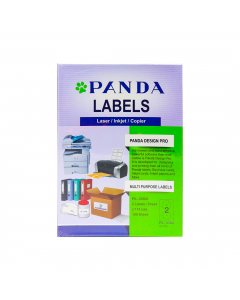 PANDA Multi Purpose Labels white CD 2/Page Size A4 Label stciker