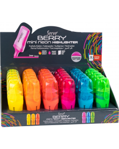 Serve Berry Highlighter mini Fluo Colours