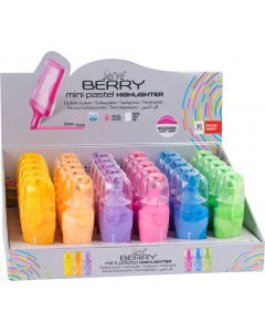 Serve Berry Highlighter mini Pastel Colours