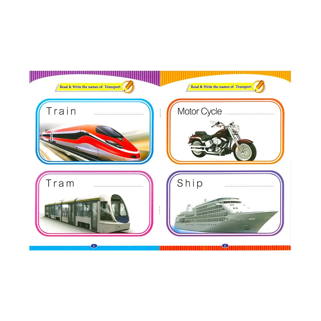 Alisun Write And Erase Transport English Book - Image 2