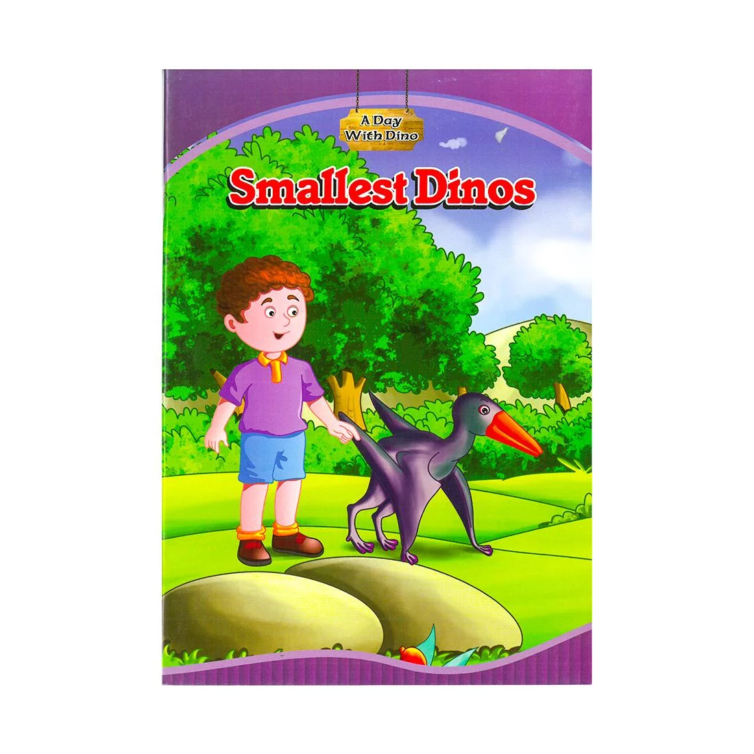 Alisun Educational Stories Smallest Dinosaur A Day With Dino English Book