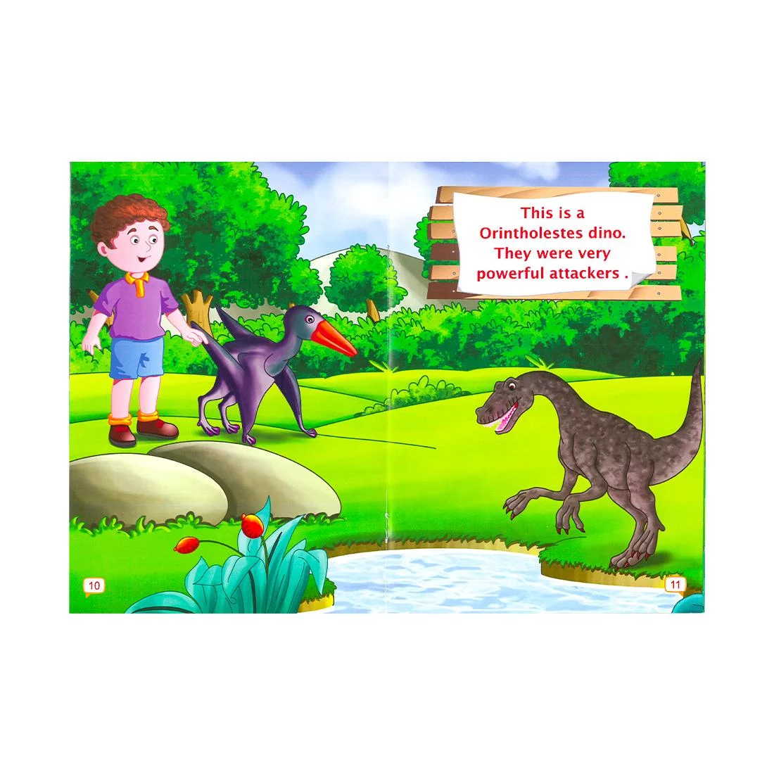 Alisun Educational Stories Smallest Dinosaur A Day With Dino English Book - Image 2