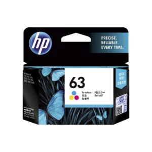 HP 63 Tri-color Ink Cartridge