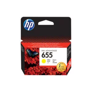 HP 655 Yellow Ink Cartridge