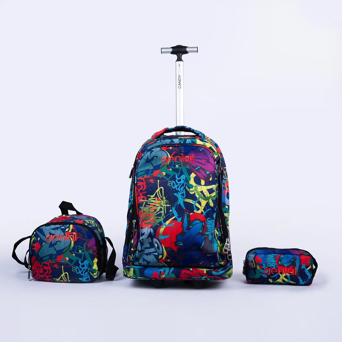 Graffiti Art Trolley Bag