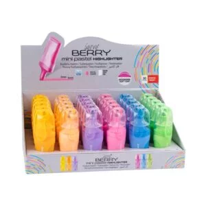Serve Berry Highlighter Mini Pastel Colours