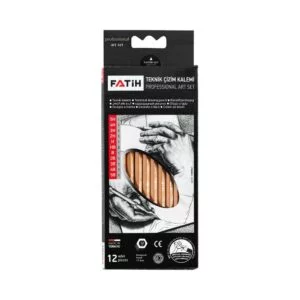 Fatih Technical Drawing Wood Pencil Professional Art Set