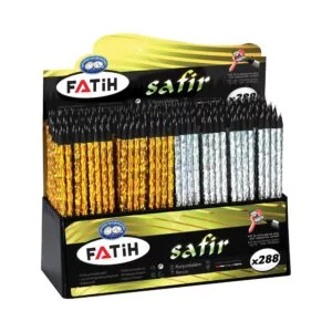 Fatih Pencil Hb Safir Black Wood