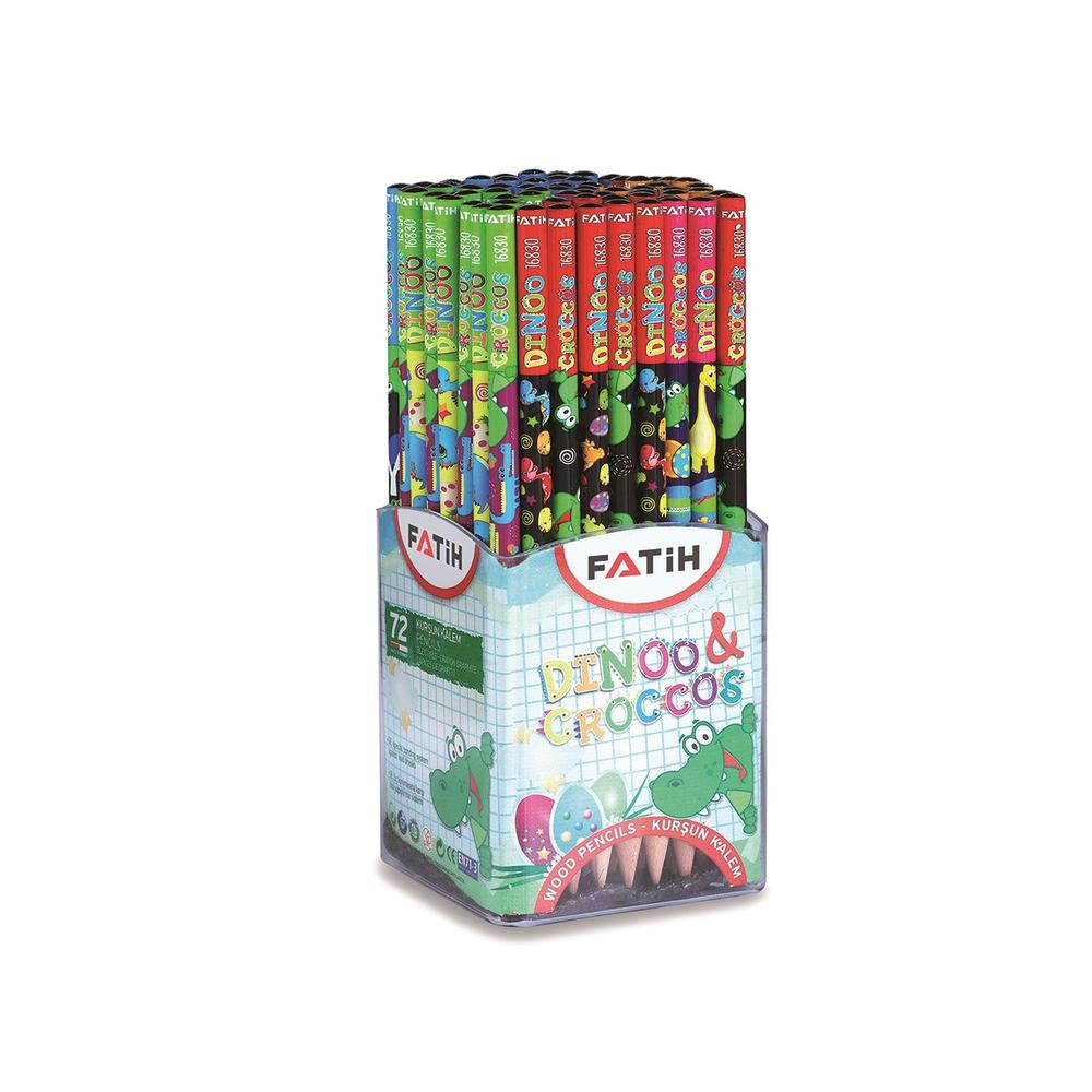 Fatih Pencil Hb Dinoo Croccos Wood
