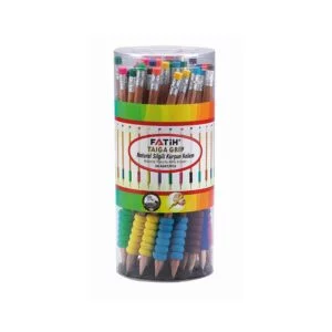 Fatih Pencil Hb Taiga Natural Color Eva Grip With Eraser
