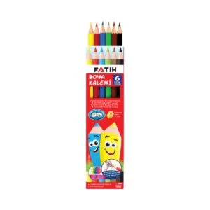 Fatih Coloured Pencils Full Length 6 Colours
