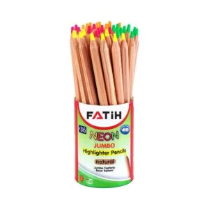 Fatih Highlighter Pencil Neon Jumbo