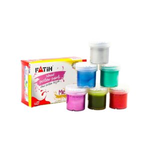 Fatih Gouache Paint Metallic 6 Colors