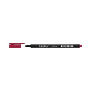 Fatih Fineliner Pen 0.4 Mm-Maroon