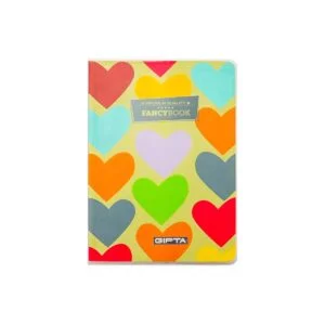 Gipta Fancy Book Thread Sewed Plastic Cover Notebook 13X18 96 Sheet Ruled