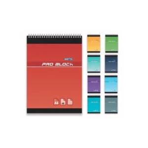 Gipta Spiral Note Pad A6 40 Sheets Ruled 1498