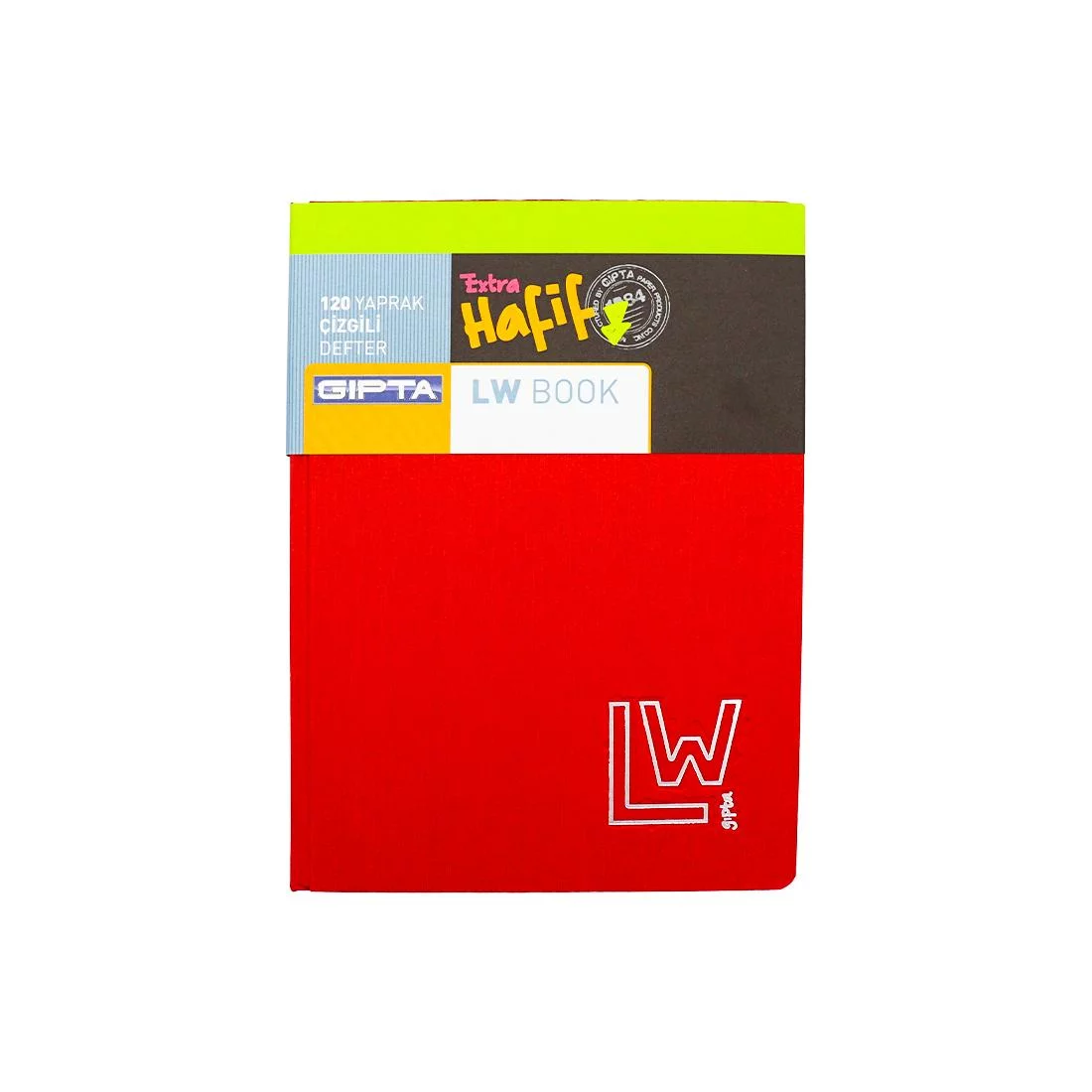 Gipta Lw Book Case Bound Hard Cover Notebook 20X28 120 Sheet Ruled - Image 2