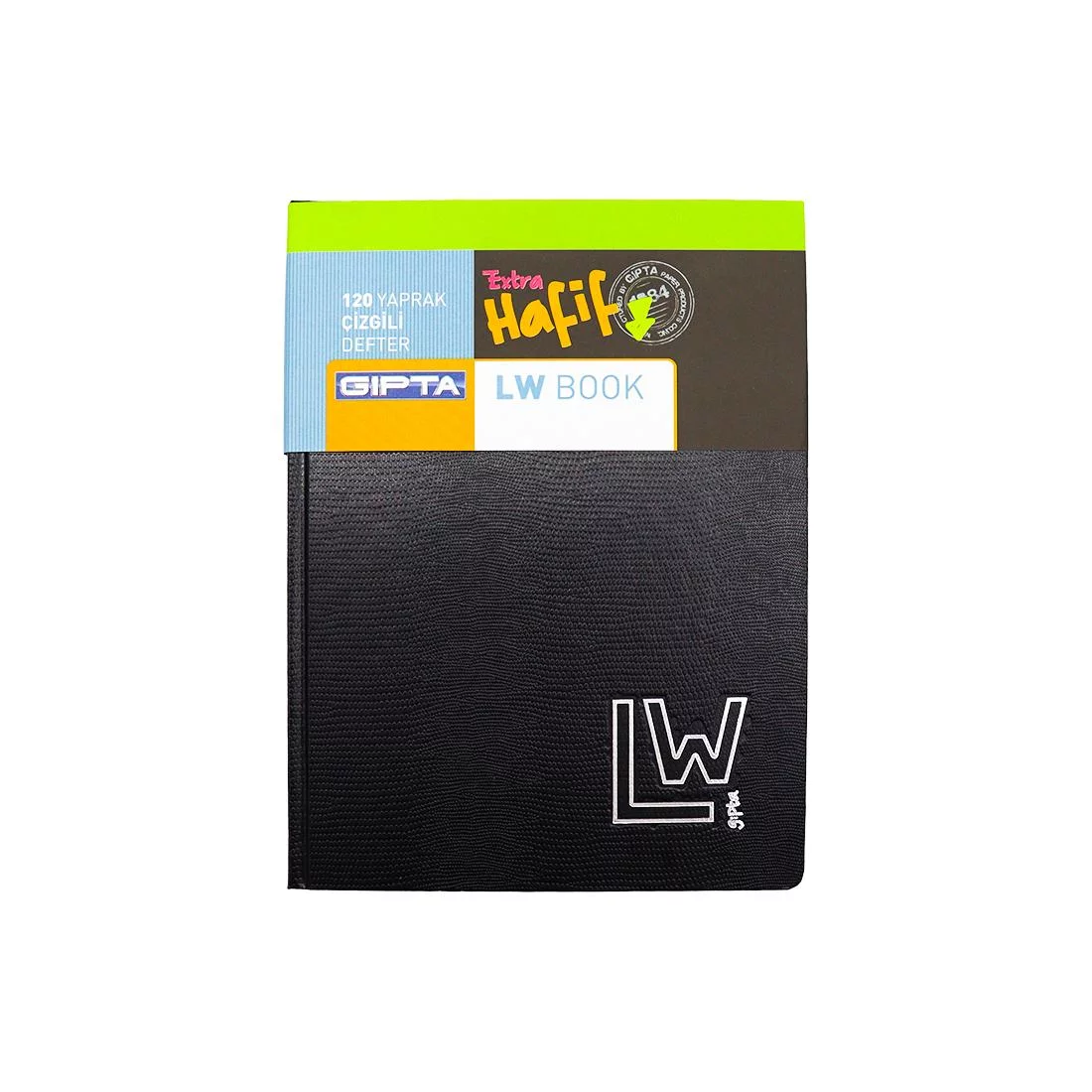 Gipta Lw Book Case Bound Hard Cover Notebook 20X28 120 Sheet Ruled - Image 5