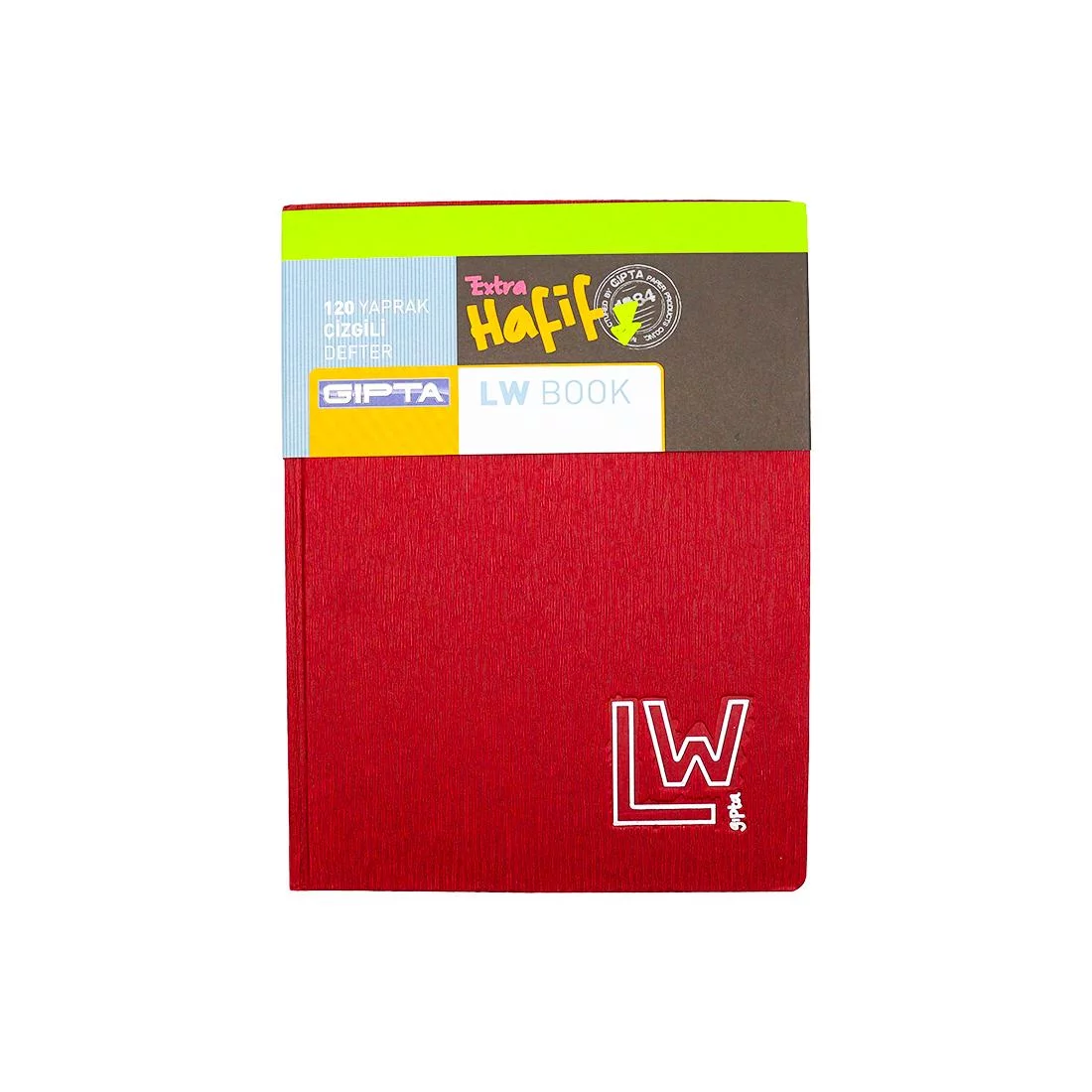 Gipta Lw Book Case Bound Hard Cover Notebook 20X28 120 Sheet Ruled - Image 6