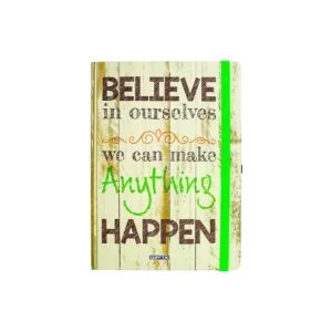 Gipta Board Case Bound Hard Cover Notebook 19X26 120 Sheet Ruled