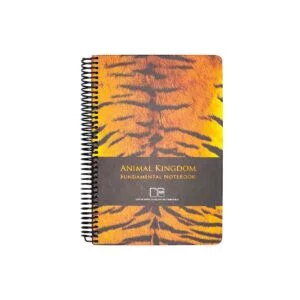 Gipta Animal Kingdom Spiral Hard Cover Notebook 17X24 120 Sheet Ruled