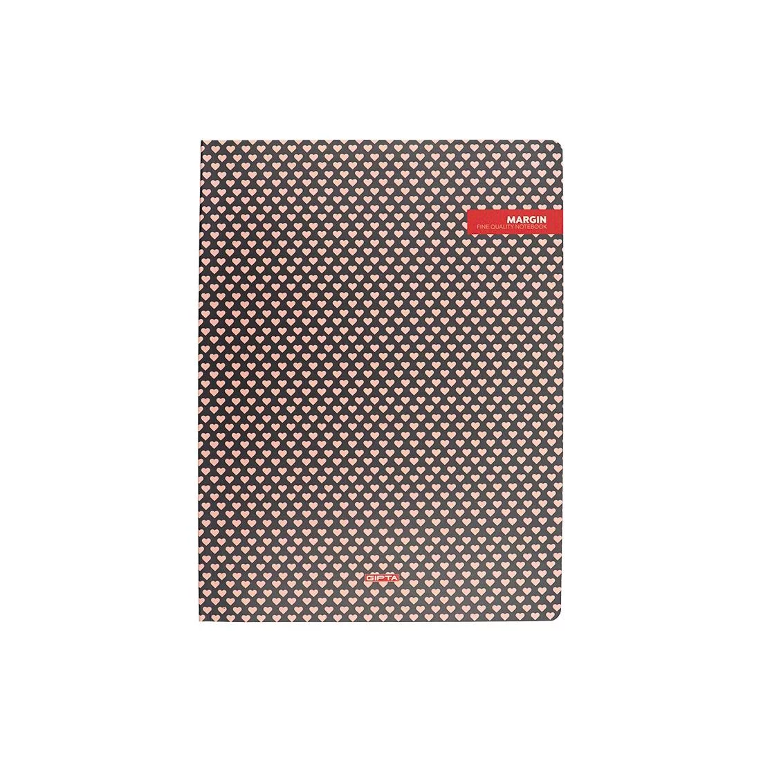 Gipta Margin Thread Sewed Plastic Cover Notebook 20X28 96 Sheet Ruled - Image 3