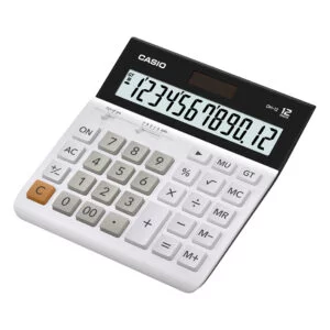 Casio Calculator Desktop Type 12 digits DH-12-WE