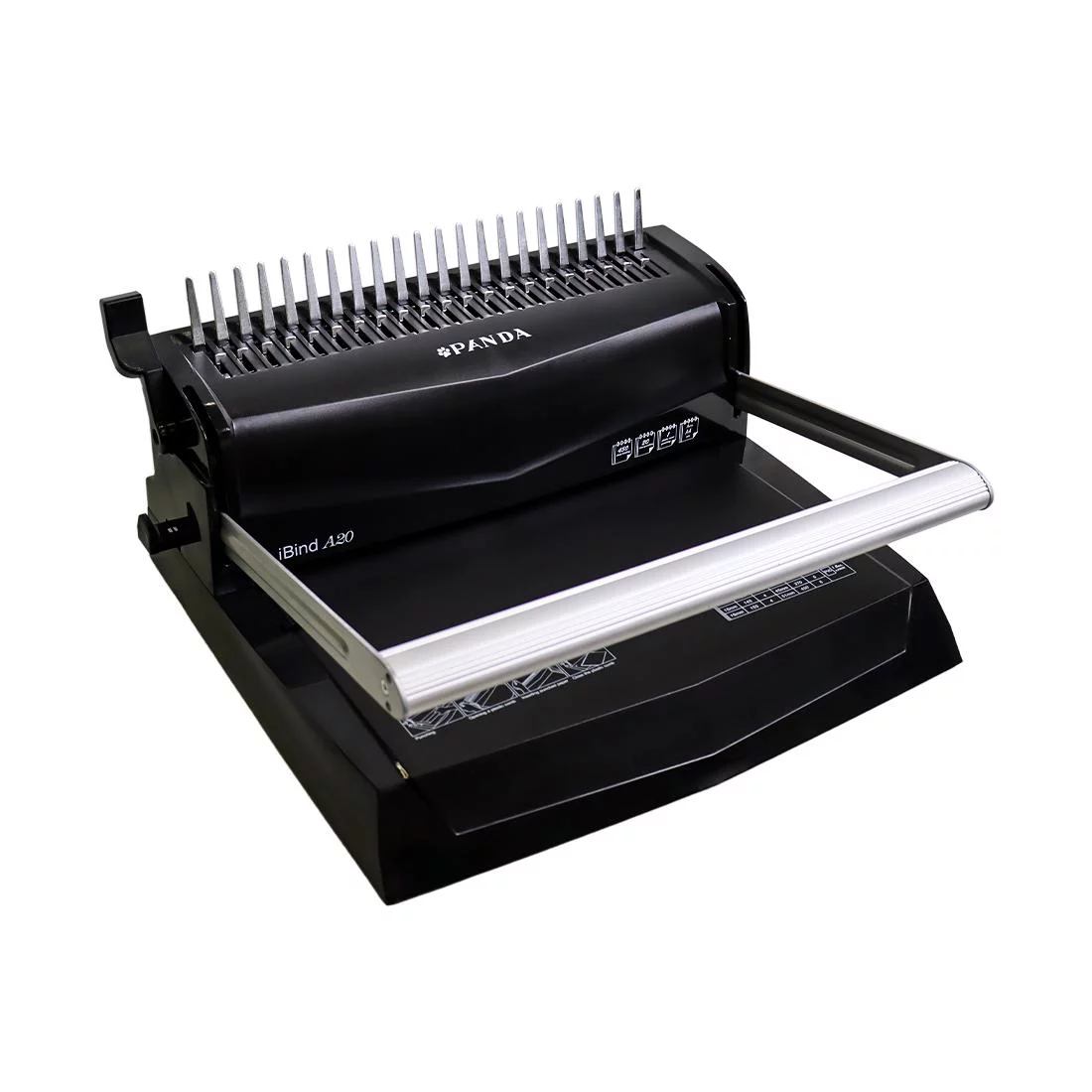 Panda Manual Plastic Comb Binding &Amp; Punching Machine - Image 3