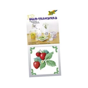 Folia Strawberries 3D Deco Transfers Sticker