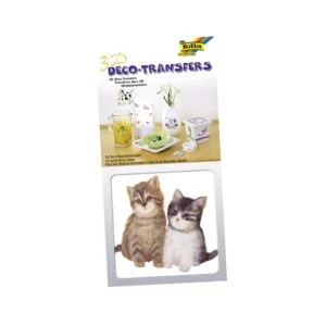 Folia Kittens 3D Deco Transfers Sticker