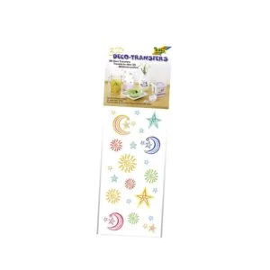 Folia 3D Deco Transfers Sun, Moon & Stars Sticker