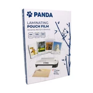 PANDA Laminating Pouches Size A4 125Mic Pkt/100 Sht