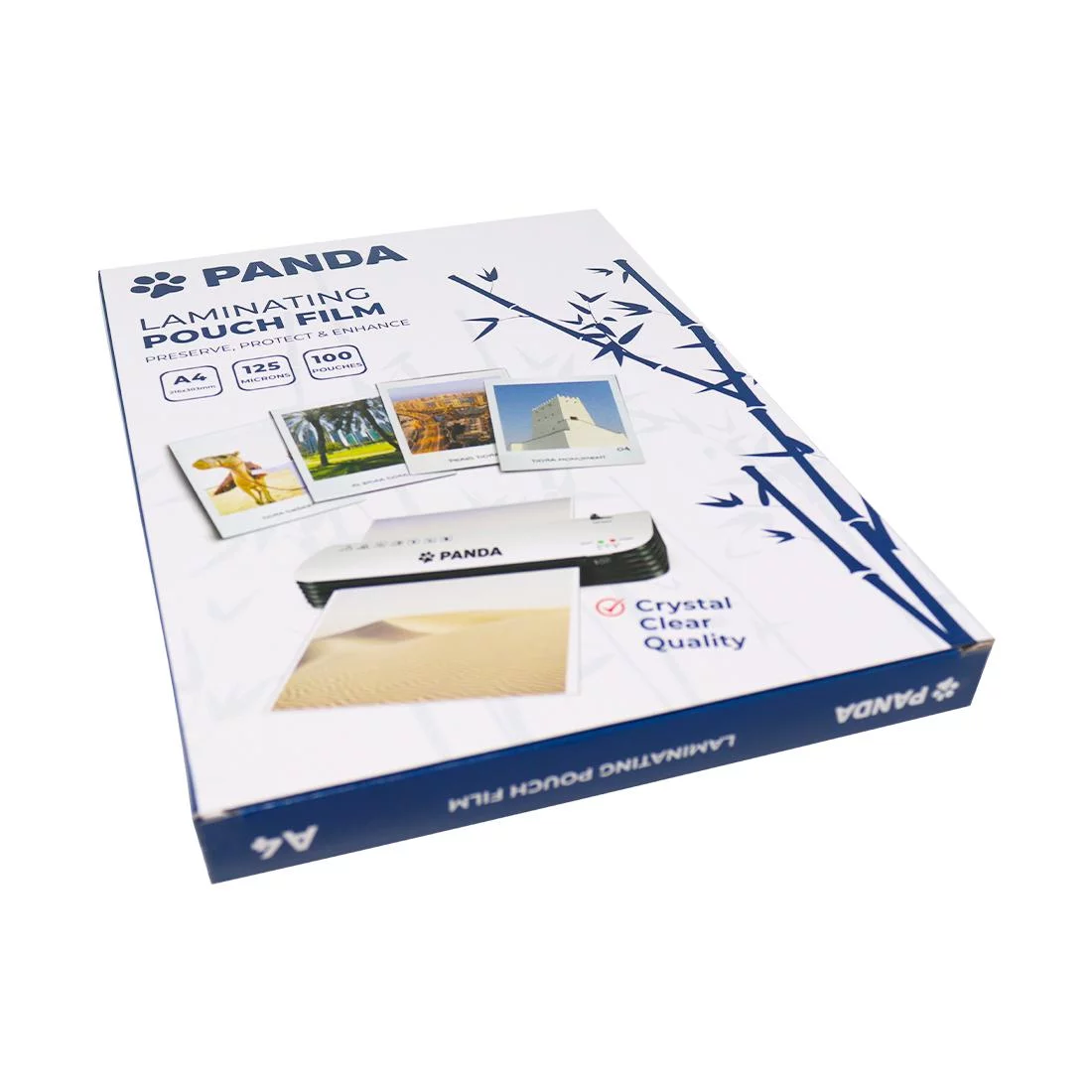 Panda Laminating Pouches Size A4 125Mic Pkt/100 Sht - Image 2