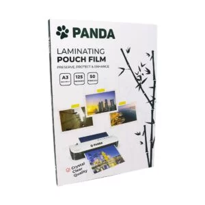 PANDA Laminating Pouches A3 125Mic Pkt/50 Sht