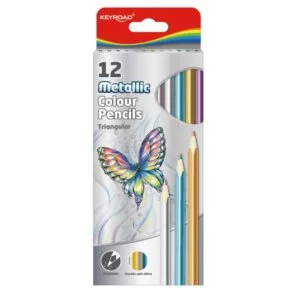 Keyroad Colour Pencil Metallic 12 Colors