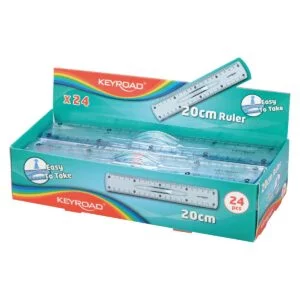 KEYROAD RULER 20CM Bx24 KR971172