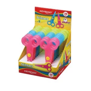 Keyroad Kids Safety Scissors – Blue,Green,Pink