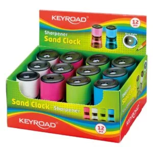 Keyroad Sharpener Sand Clock 1 Hole Multi Colors