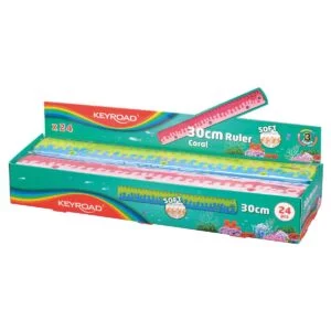 Keyroad Ruler Coral 30 Cm Multi Colors