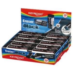 KEYROAD ERASER BLACK KR971492