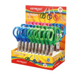 KEYROAD SCISSORS 6" SOFT TOUCH KR971552