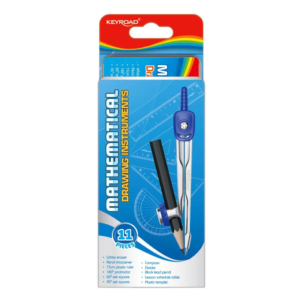Keyroad Geometry Box 11Pcs Kr971708