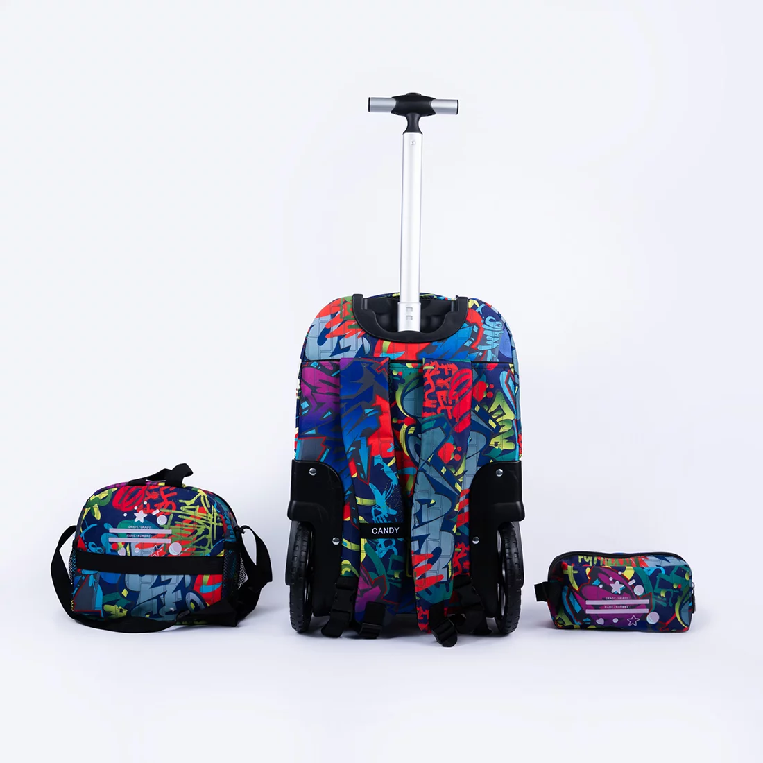 Graffiti Art Trolley Bag - Image 3