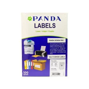 Panda Multi Purpose Labels White 40/Page Size A4 Label Sticker