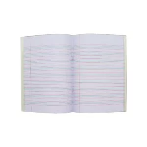 SinarLine Exercise Book Englisch 4 Line 21x16cm 60 Sheets Brown Cover