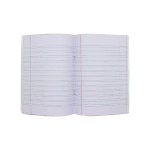 SinarLine Exercise Book Englisch 2 Line 21x16cm 60 Sheets Brown Cover