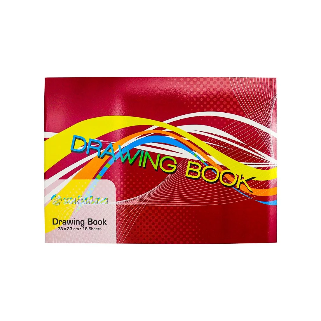 Sinarline Drawing Book (Folding) 90G 23X33Cm 18 Sheets - Image 2