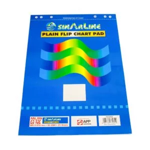 SinarLine Flip Chart Pad Plain 90g A1 25 Sheets