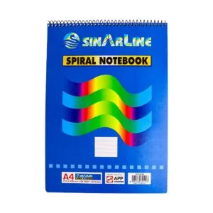 SinarLine Notepad Top Spiral A4 70 Sheets